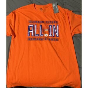 Orange Clemson Tigers Tshirt NWT XL